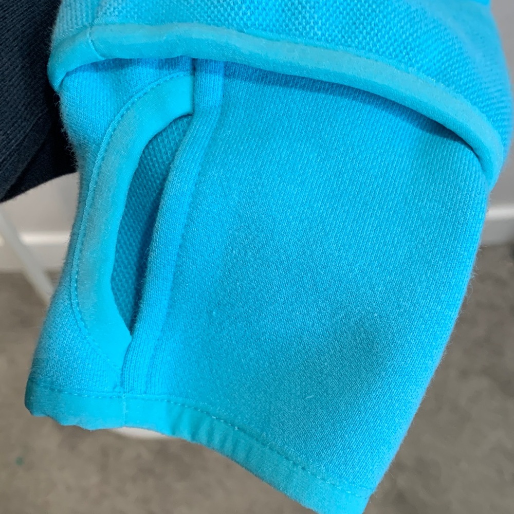 adidas Women's Turquoise Full-Zip Sweatshirt - Picture 3 of 8